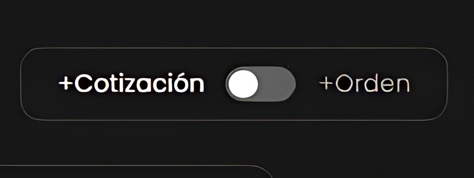 Opción Catálogo - Orden