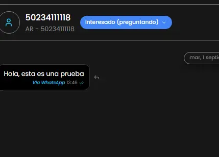 Opciones de Etiqueta
