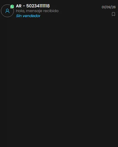 Lista de conversaciones
